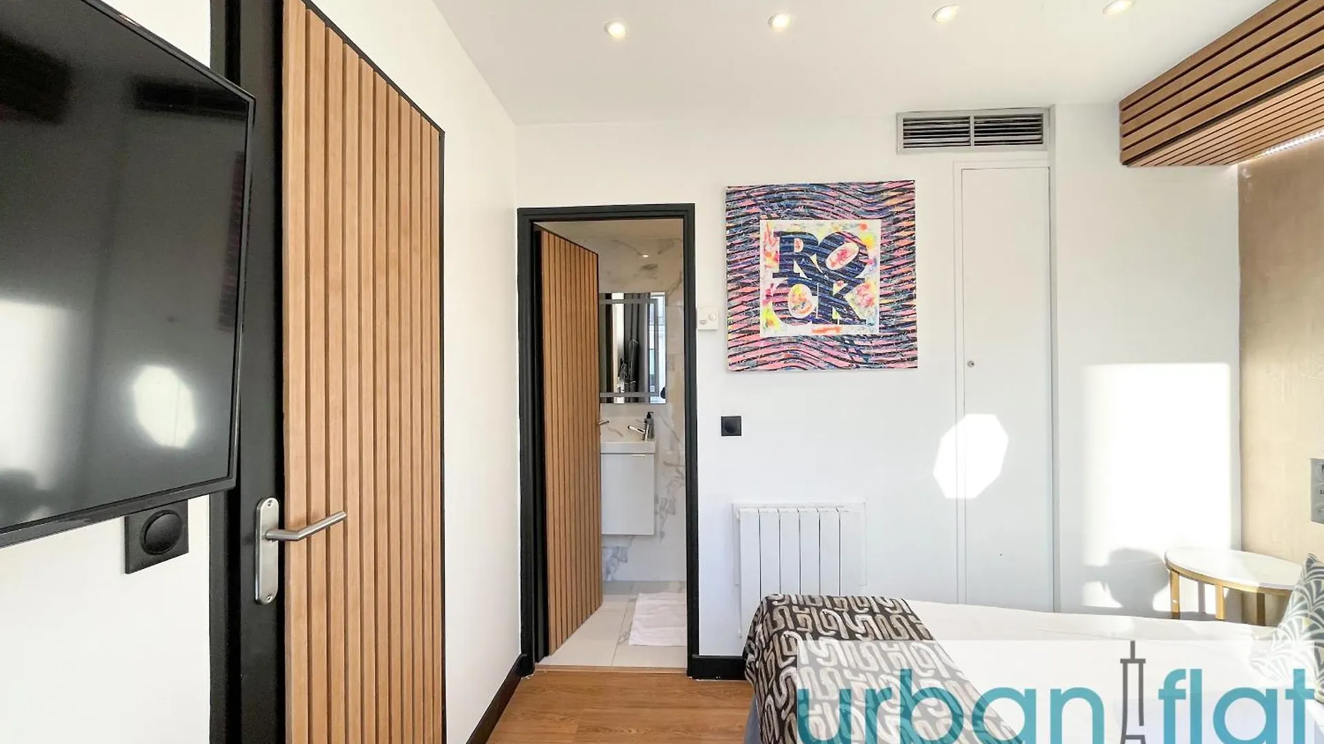 公寓 Urban Flat 128 - Art Rock 4bdr Flat Near Champs-elysees 巴黎